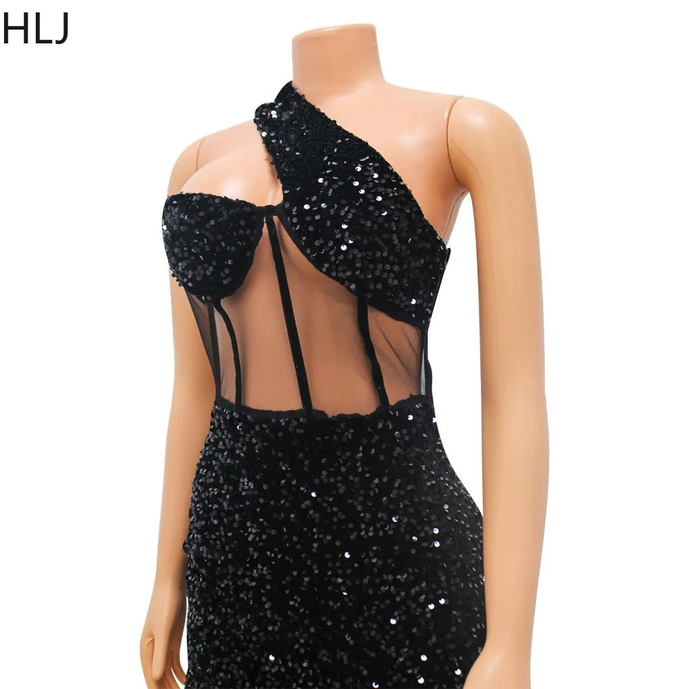 Sequins elegant Mini Dress